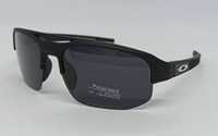 Oakley стильные мужские очки от солнца черные матовые поляриз