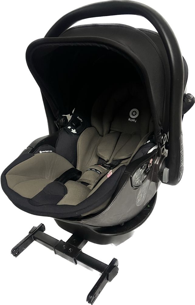 Kiddy evo-luna isize 0-13kg kolor brąz z baza isofix nosidełko