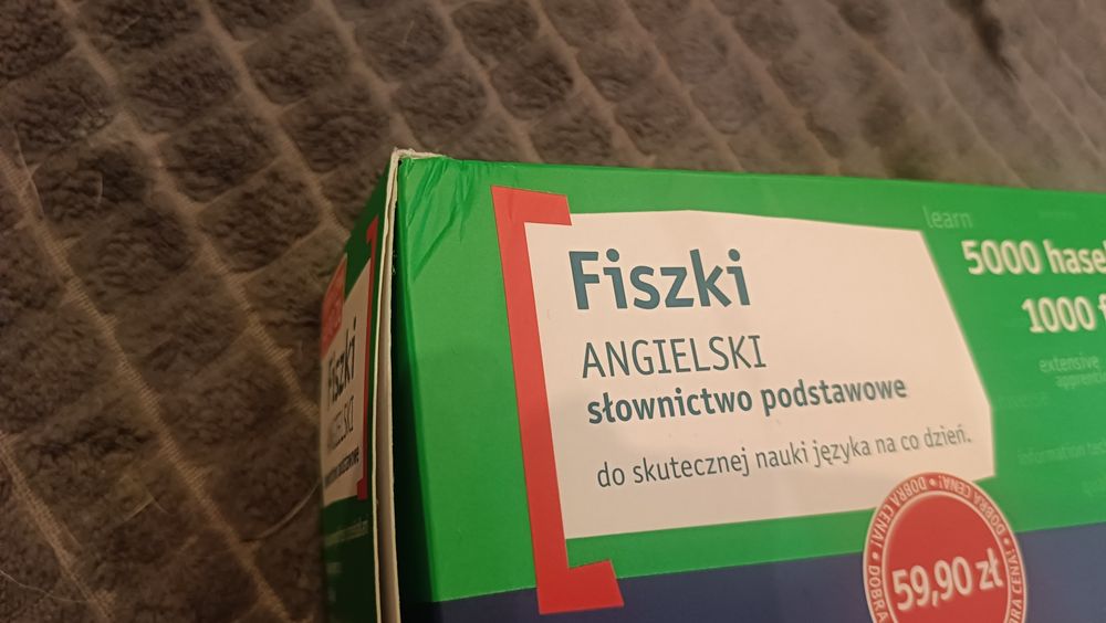 Fiszki język angielski