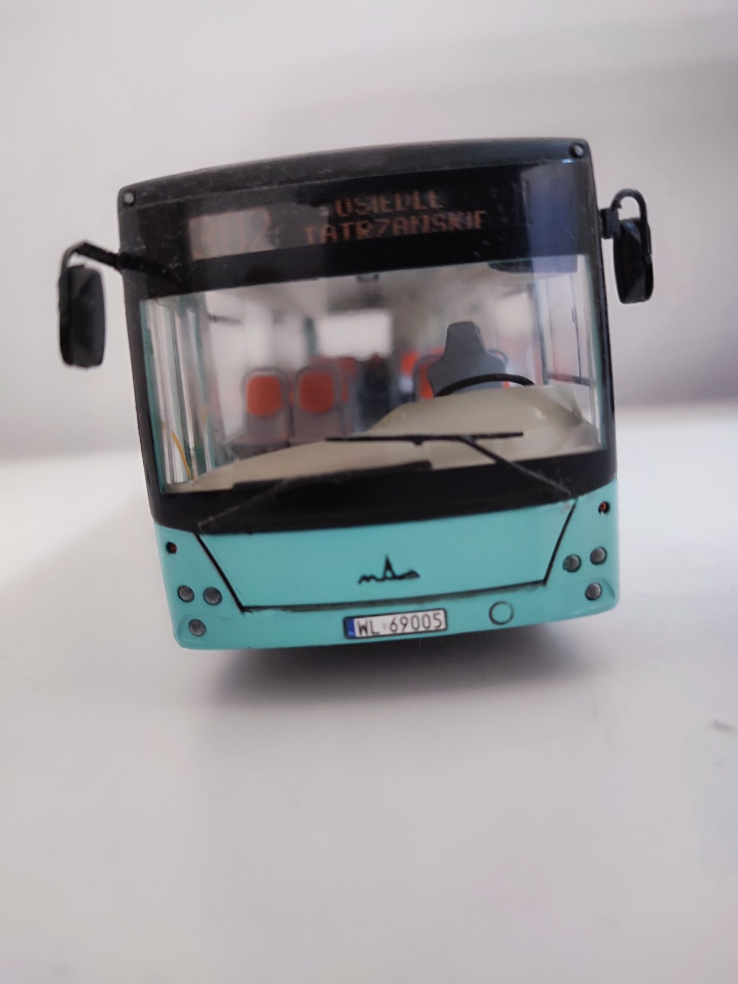 MAZ 203, skala 1/43 ForBus Bydgoszcz, linia 302.