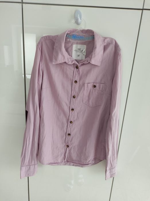 H&M Bluzka koszulowa 36 koszula Bawełna
