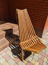Крісло-шезлонг кентукі (повнорозмірне), садове крісло