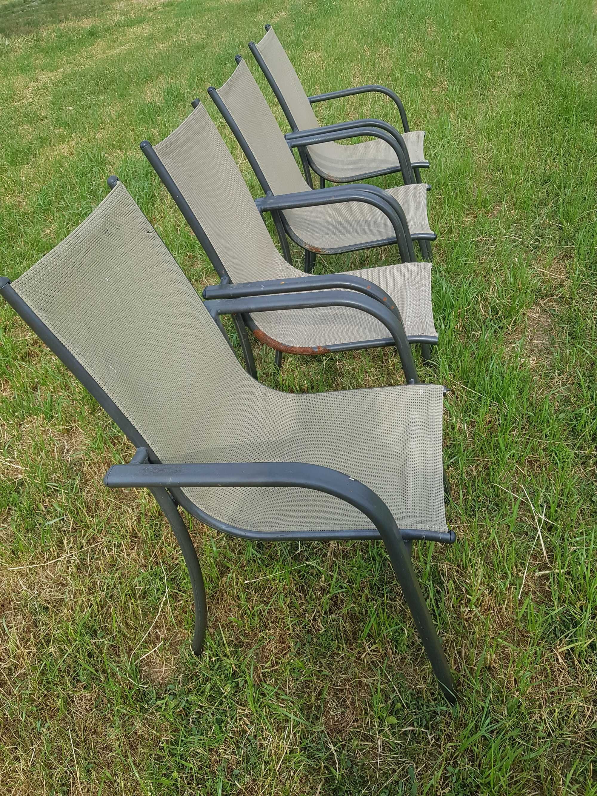 Krzesła krzesło ogrodowe z materiałem