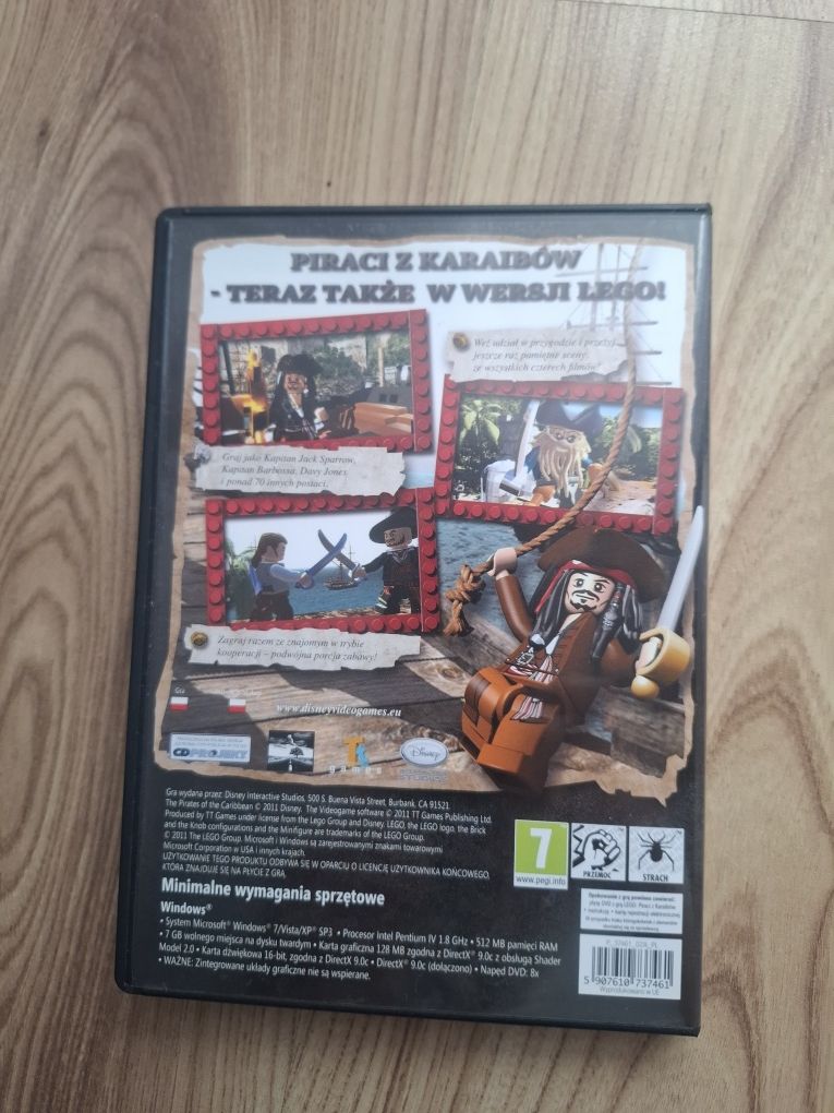 LEGO Piraci z Karaibów gra wideo dla dzieci na komputer PC
