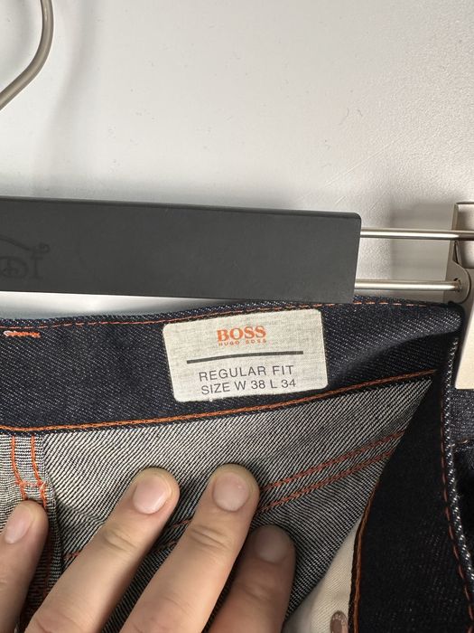 Джинси Hugo Boss selvedge чоловічі на селвіджі розмір 38Х34
