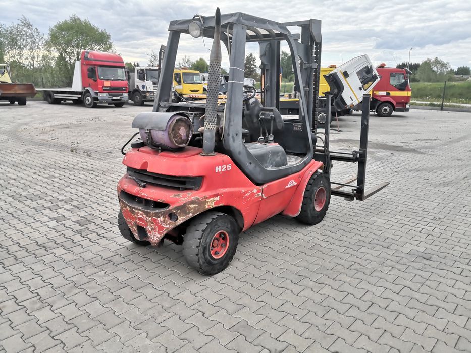 Wózek widłowy LINDE h25 pozycjoner możliwy transport