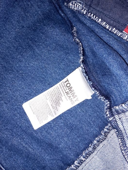 Kurtka damska jeans jesienna Tommy Hilfiger xxl