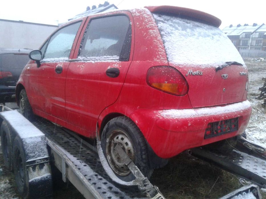 Daewoo Matiz Klapa Lampy Maska Zderzak Fotele Szyba Drzwi Silnik Koło