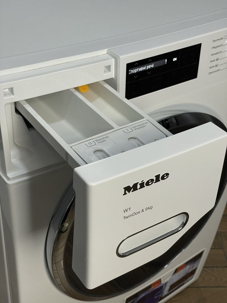 Пральна машина Miele WWG 660 9 кг/ Україське меню/ ІДЕАЛЬНИЙ СТАН