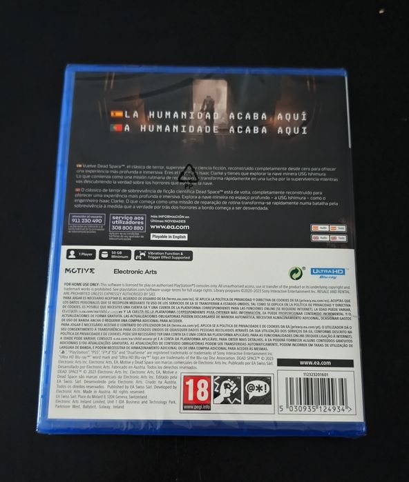 Dead Space - PS5 - Novo e Selado