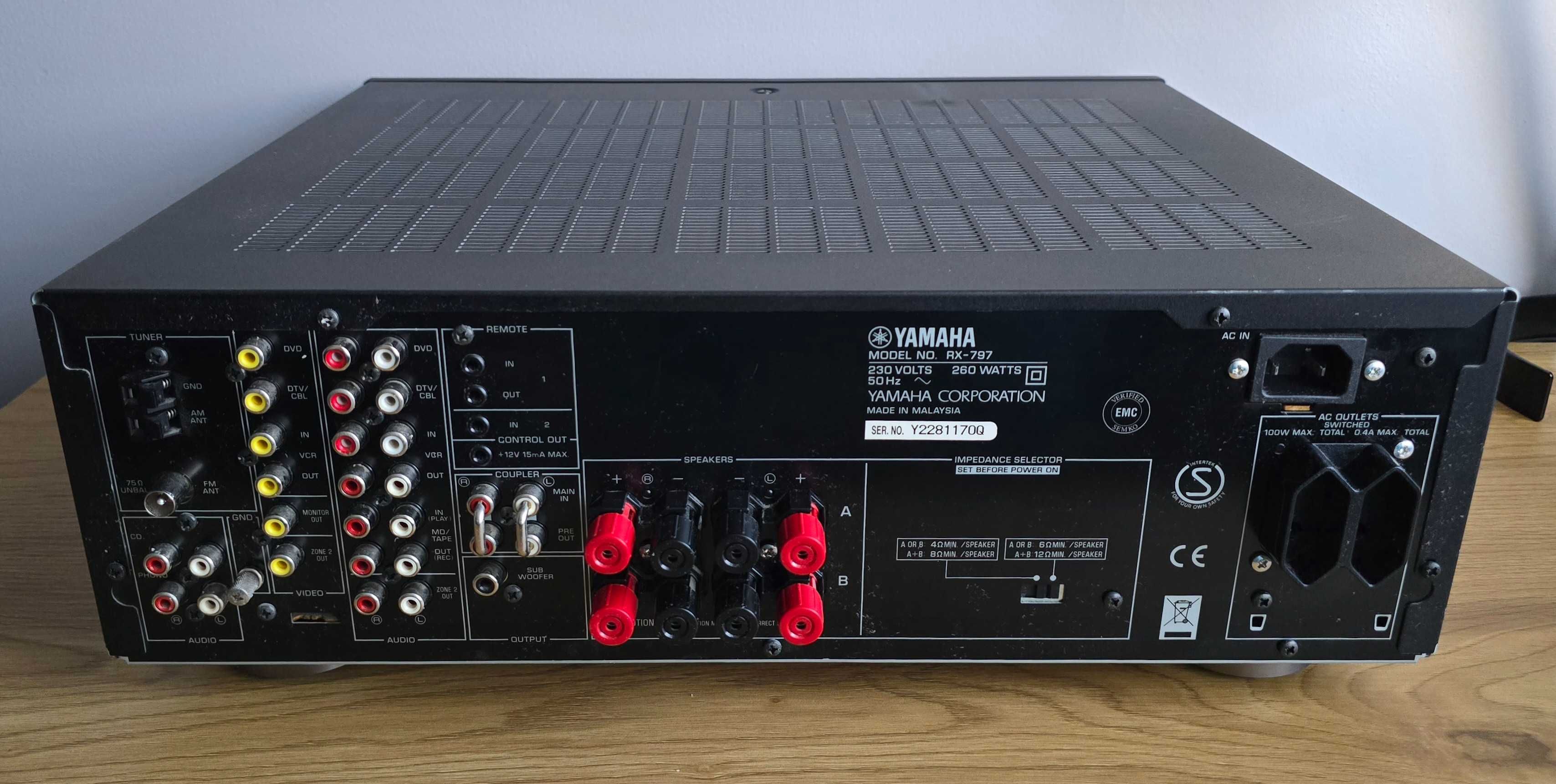 Yamaha RX-797 Amplituner Stereo 2.1