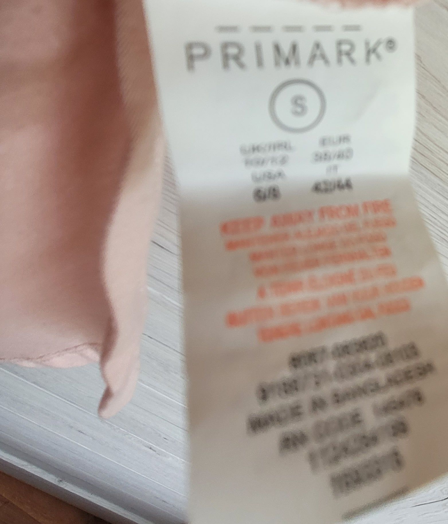 Urocza koszula nocna print S Primark