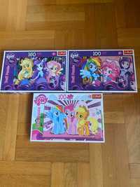 Puzzle My Little Pony 3 zestawy