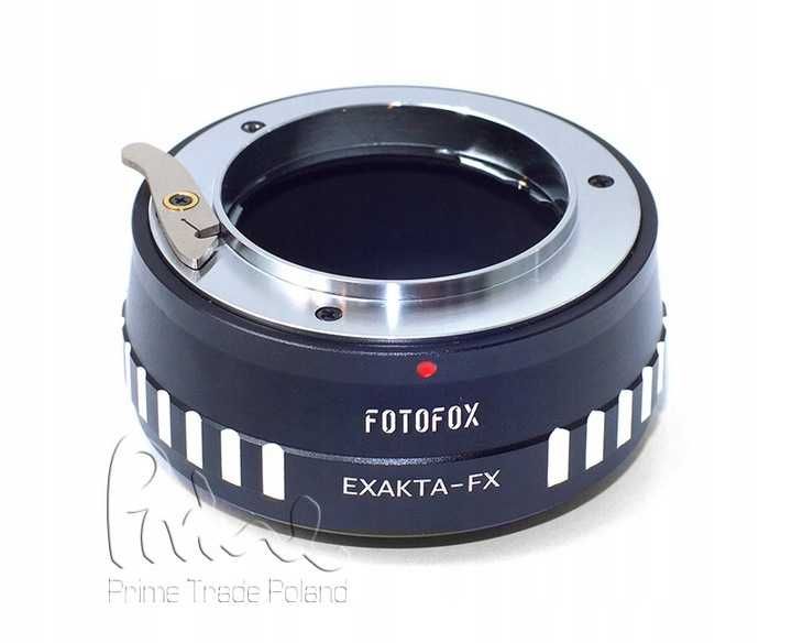 Adapter Exakta EXA na Fuji FX przejściówka redukcja Fotofox Zebra