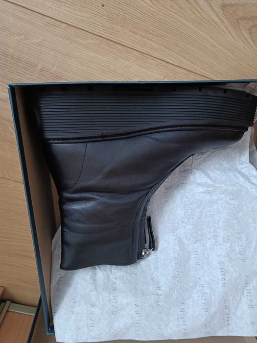 Botki skórzane Badura r.39 NOWE
