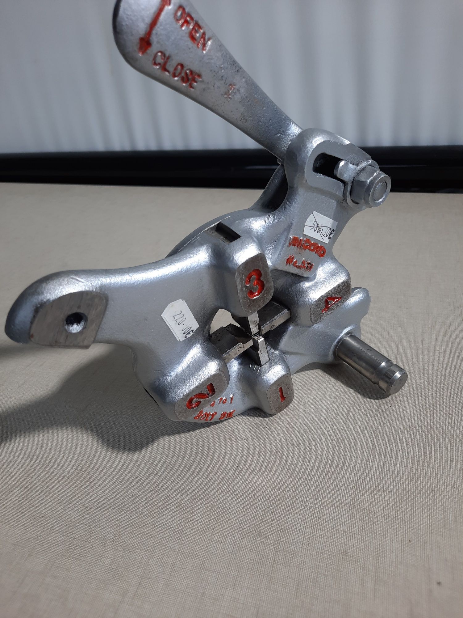 Cabeça de roscar RIDGID  modelo 531    1/4"-1" com pentes de 8 mm