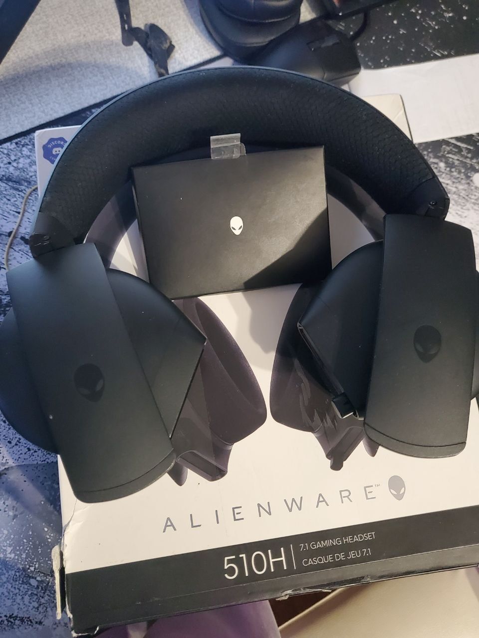 Продам игровую гарнитуру Alienware 510H 7.1 gaming headset