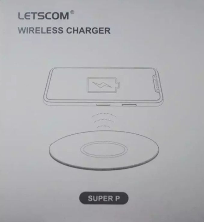 Indukcyjna bezprzewodowa podkładka ładująca QI 15W Letscom Super P