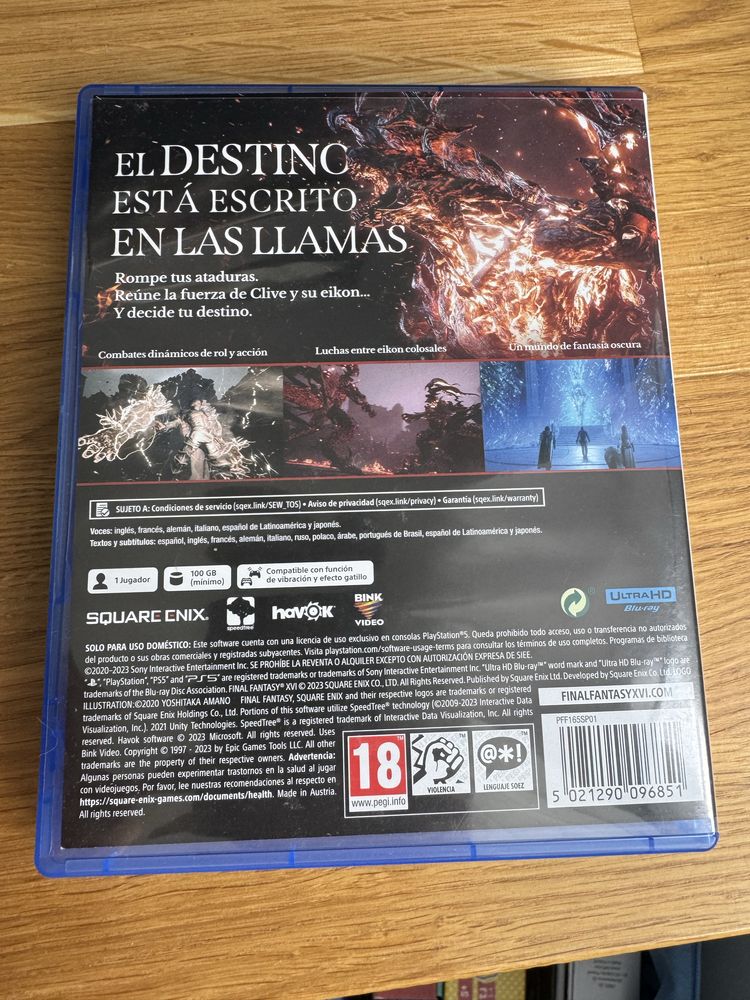 Final Fantasy XVI PS5