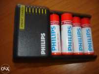 Carregador de pilhas 1.5 de uma boa marca Philips mi