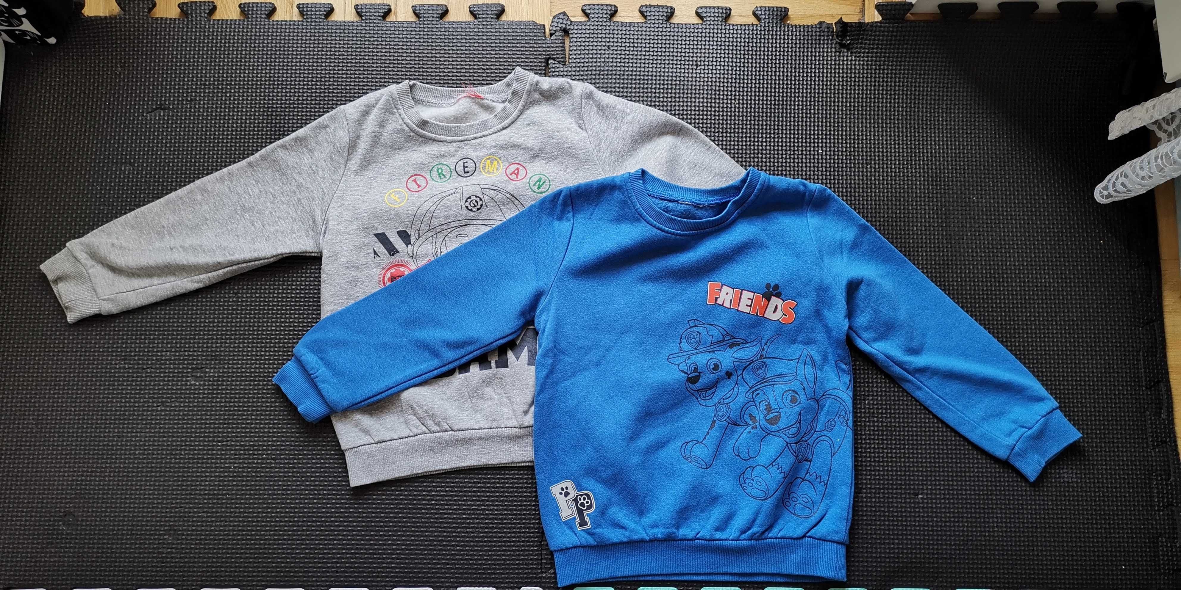 SINSAY 104 bluzy komplet 2 sztuki  bluzka dziecięca bluza
