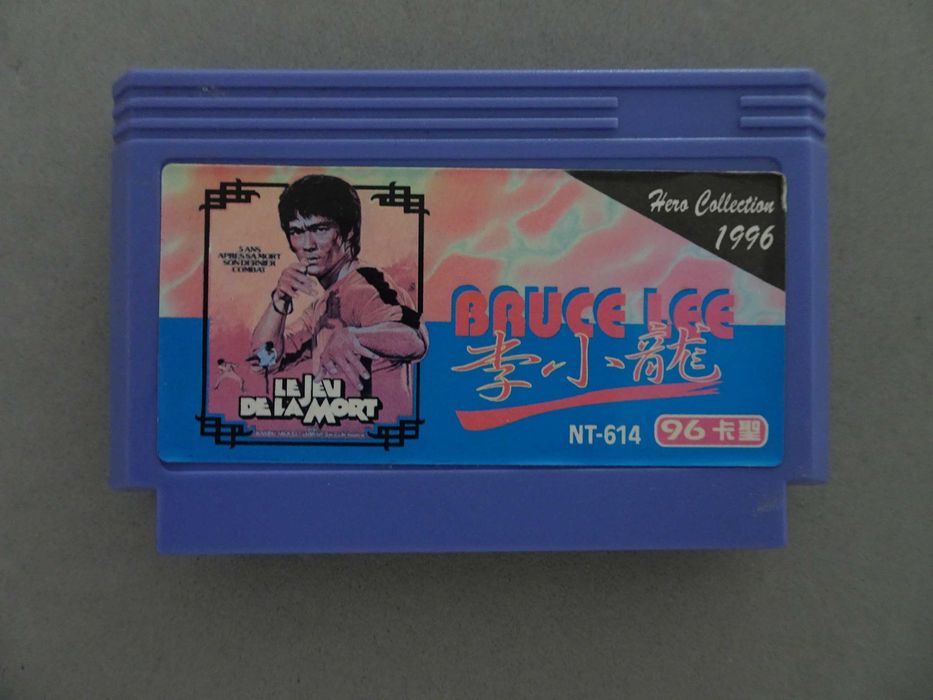 Jogo Famicom Bruce Lee Hero Collection 1996 NT-614