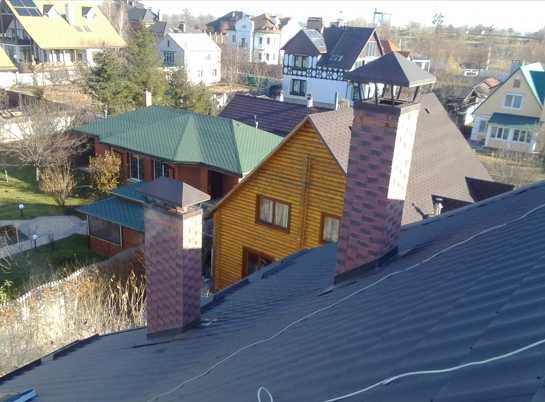 Ковпак на димар, ковпак на вентиляційні канали, на стовпчики паркану