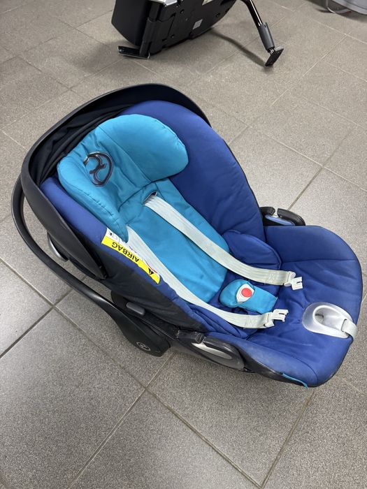 Cybex Cloud Q, rozkładany fotelik samochodowy z bazą/nosidełko
