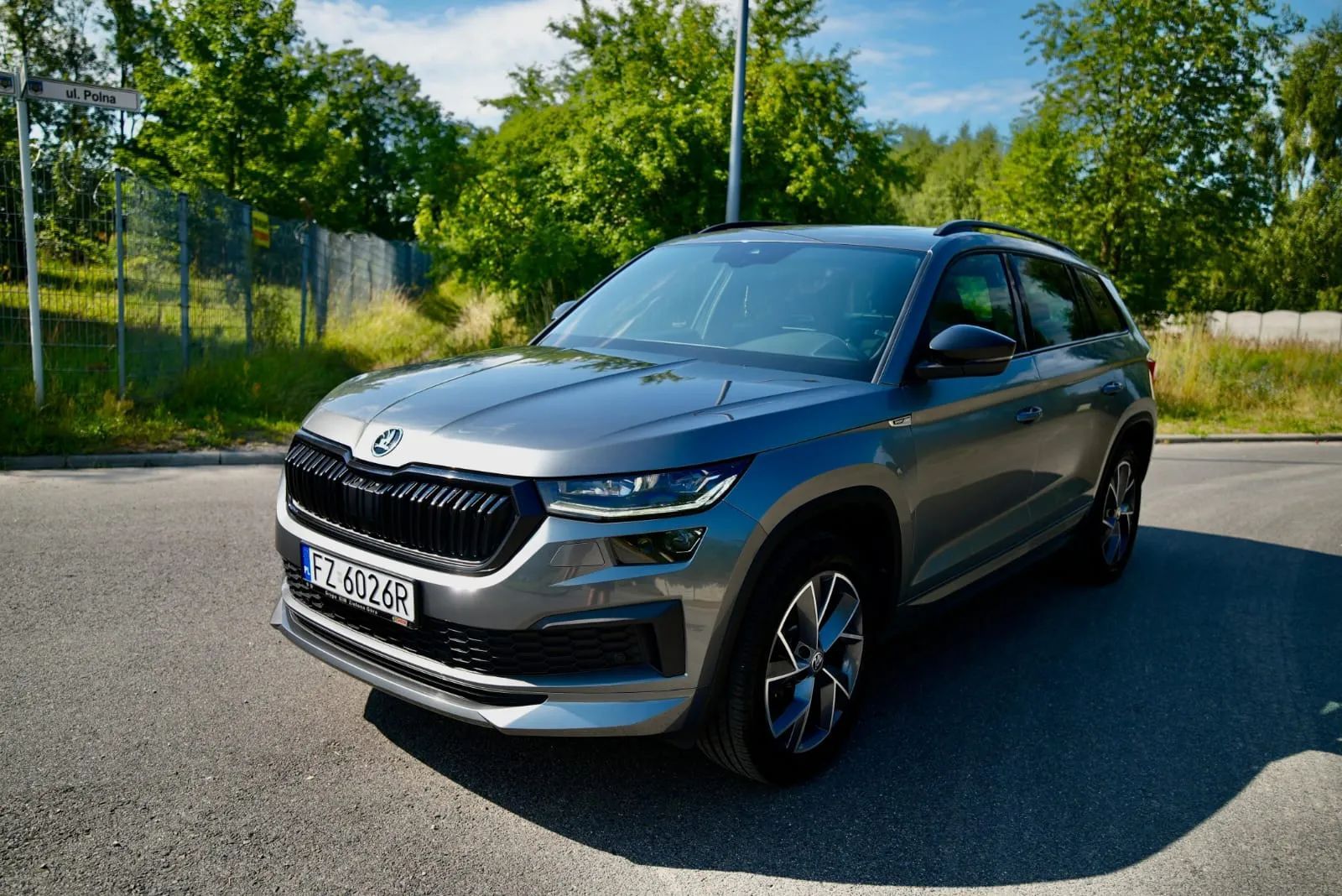 Skoda Kodiaq Sportline 2022, Stan IDEALNY, Panorama, matrix, salon POLSKA