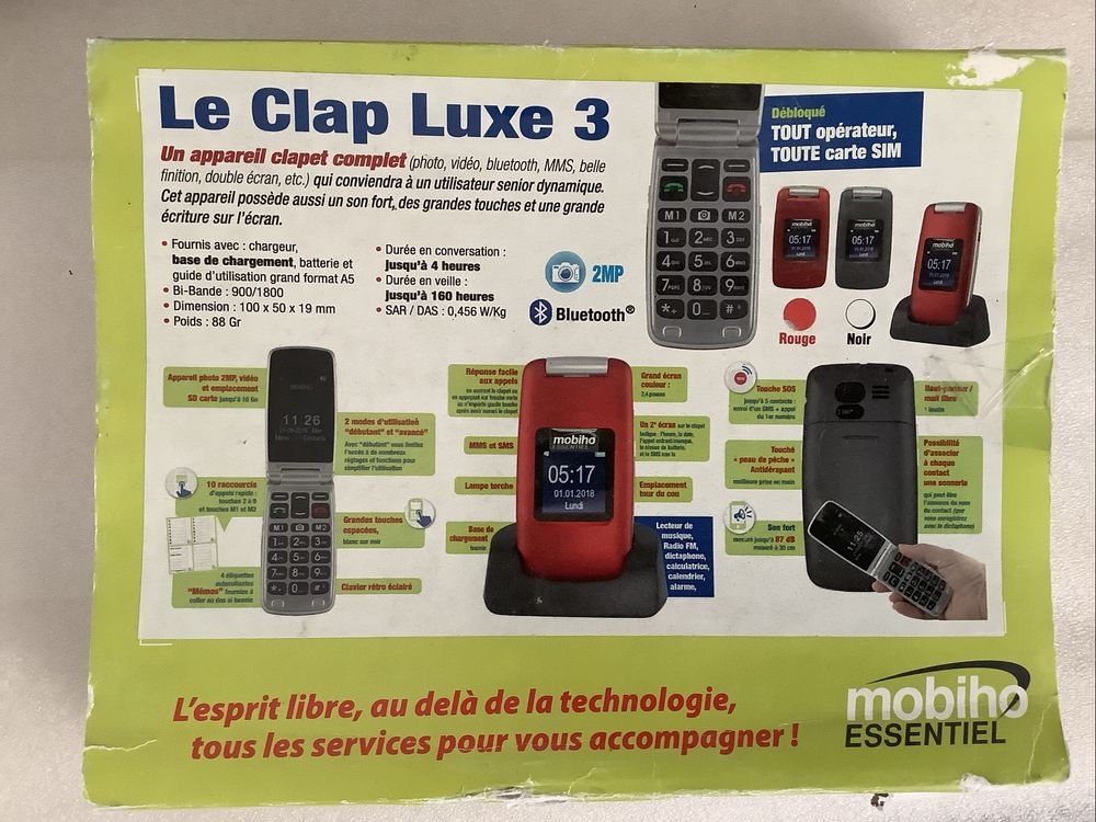 Telemovel MAXCOM MM824 - NOVO