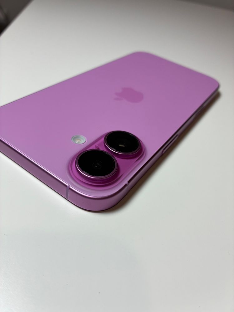 iPhone 16 128GB Różowy - jak nowy + gwarancja!