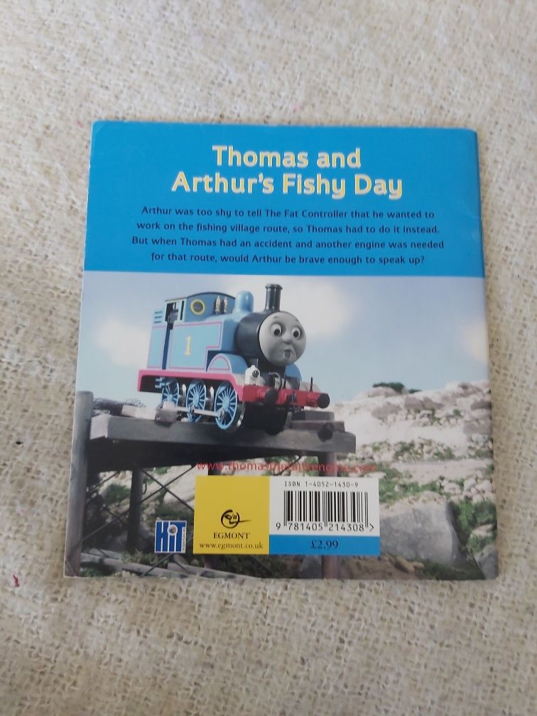Thomas and Arthur's Fish Day - książka dla dzieci