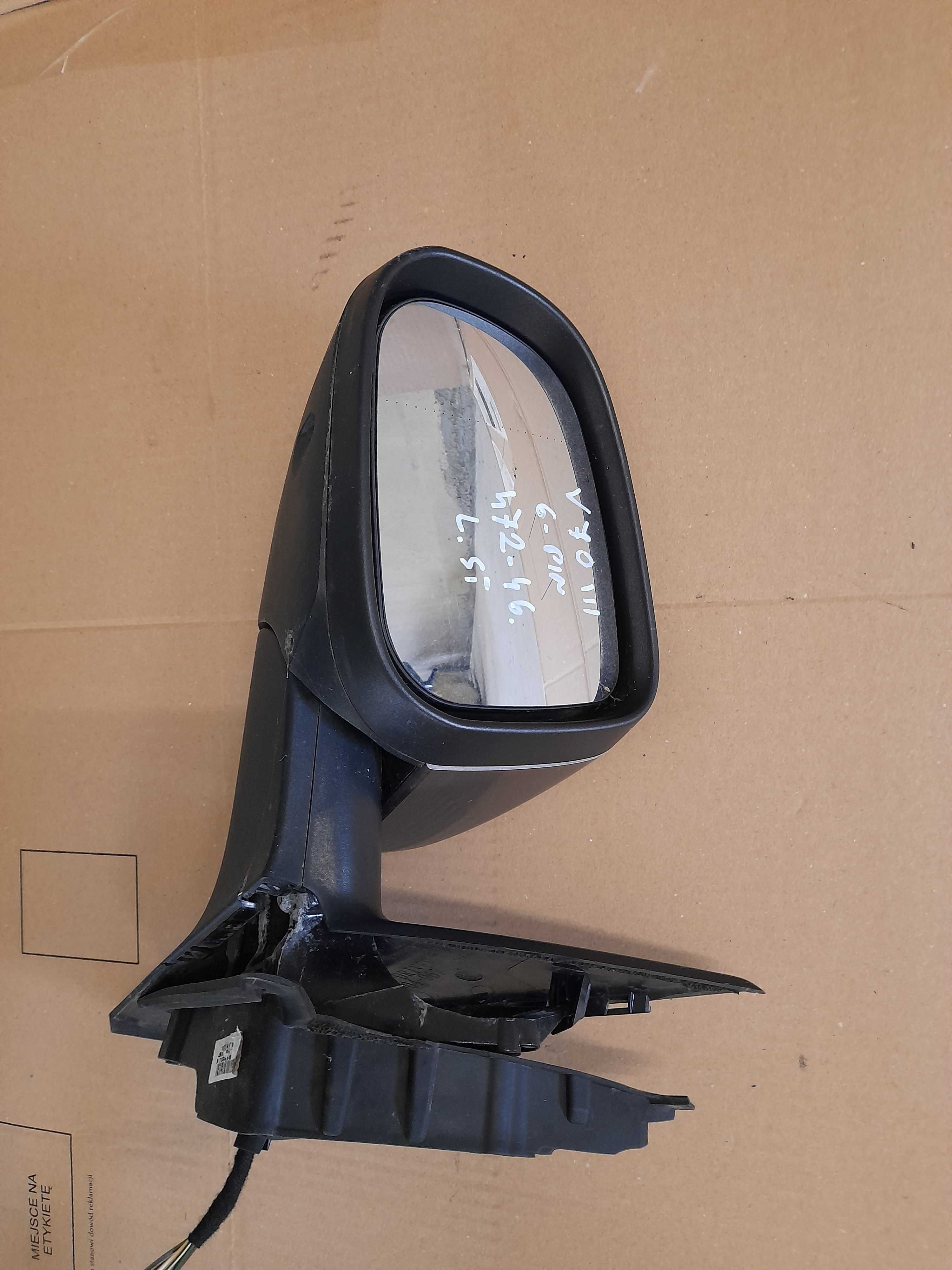 Lusterko lewe volvo v70 III s80 II 742-46 6pin