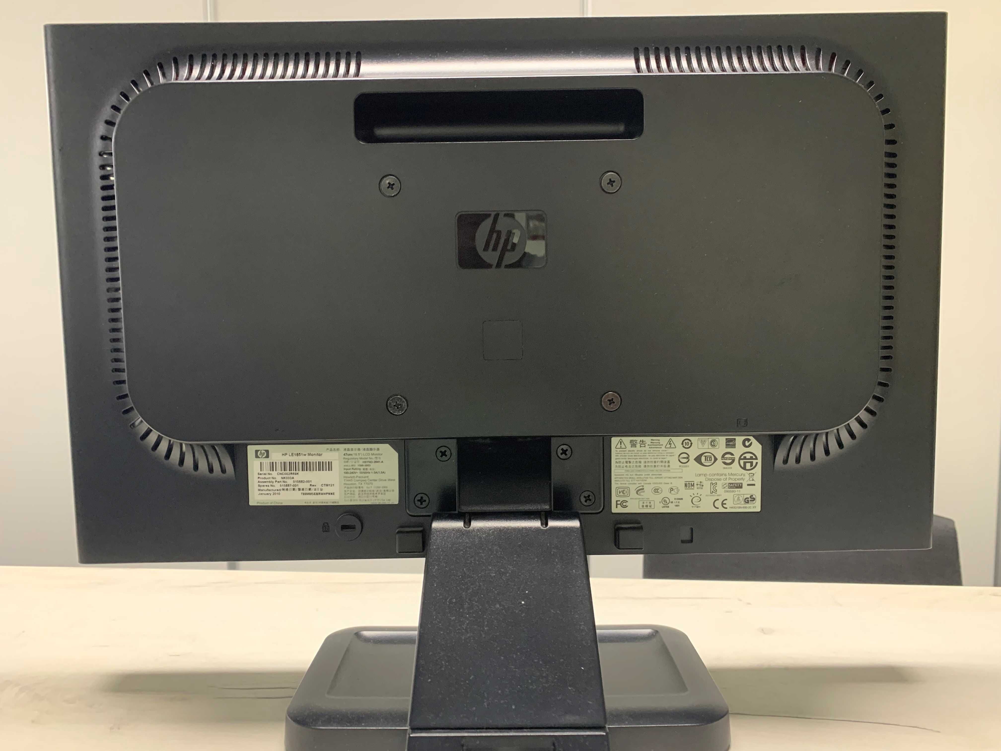 Monitor HP LE1851 19` não tem HDMI