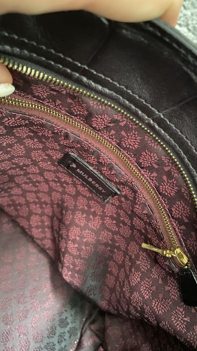 Шкіряна сумка Mulberry