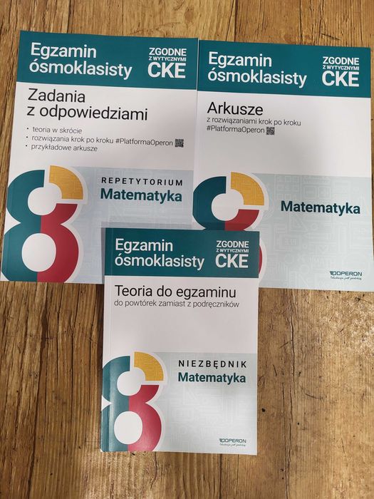 Pakiet niezbędnik. Egzamin ósmoklasisty 2025. Matematyka OPERON