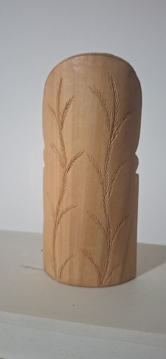 Buda figura feita em madeira de sandalo