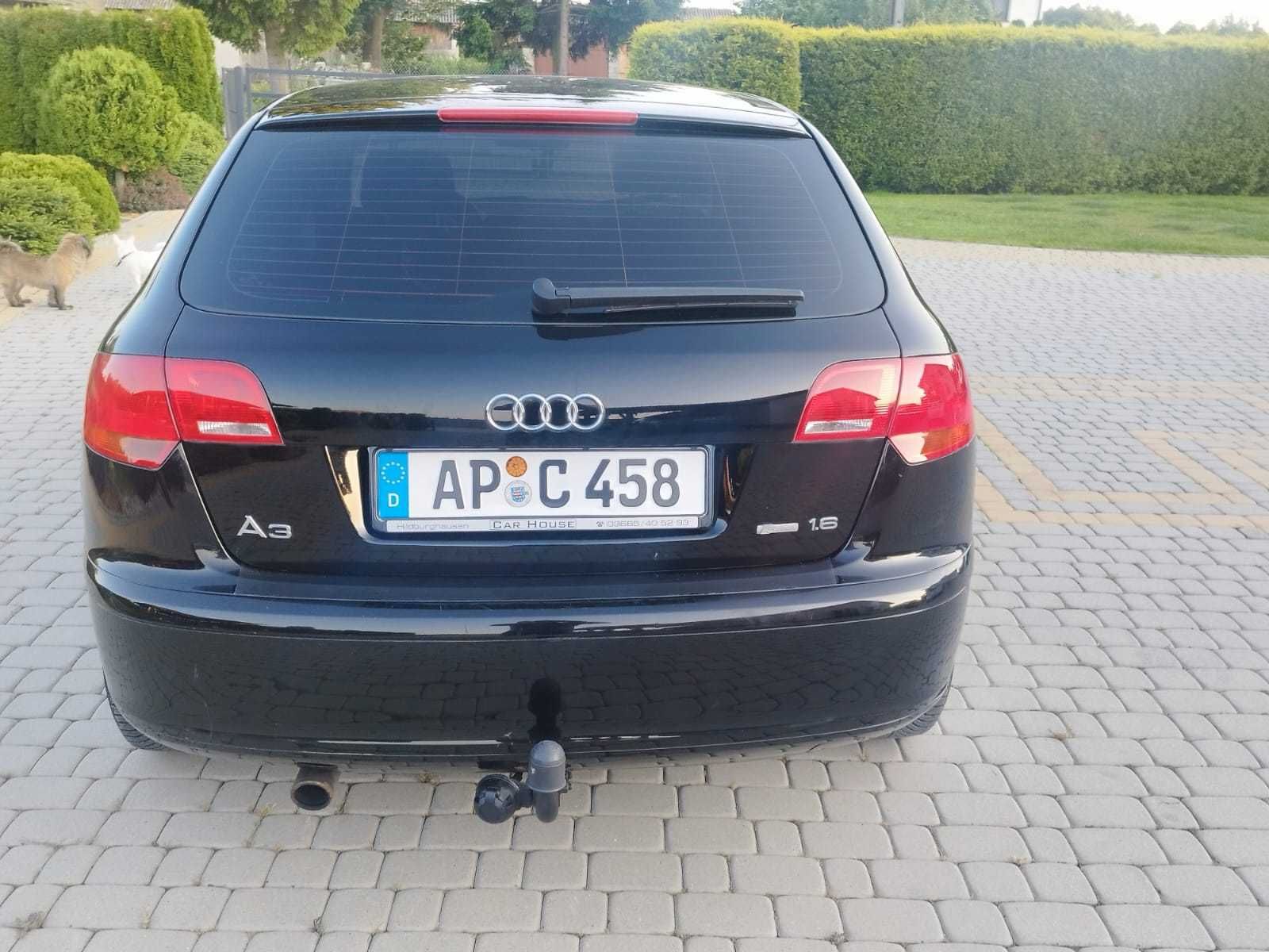 Audi A3 Sportback,1.6 Mpi,102 KM,Klima,Alufelgi,zarejestrowany,