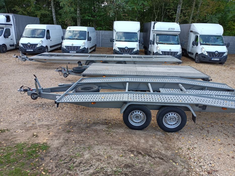 Wynajem przyczep Lawet samochodowych