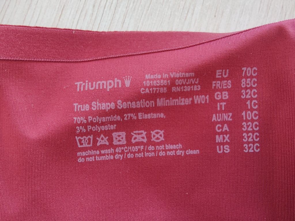 Triumph shape Sensation Minimizer W01 70C