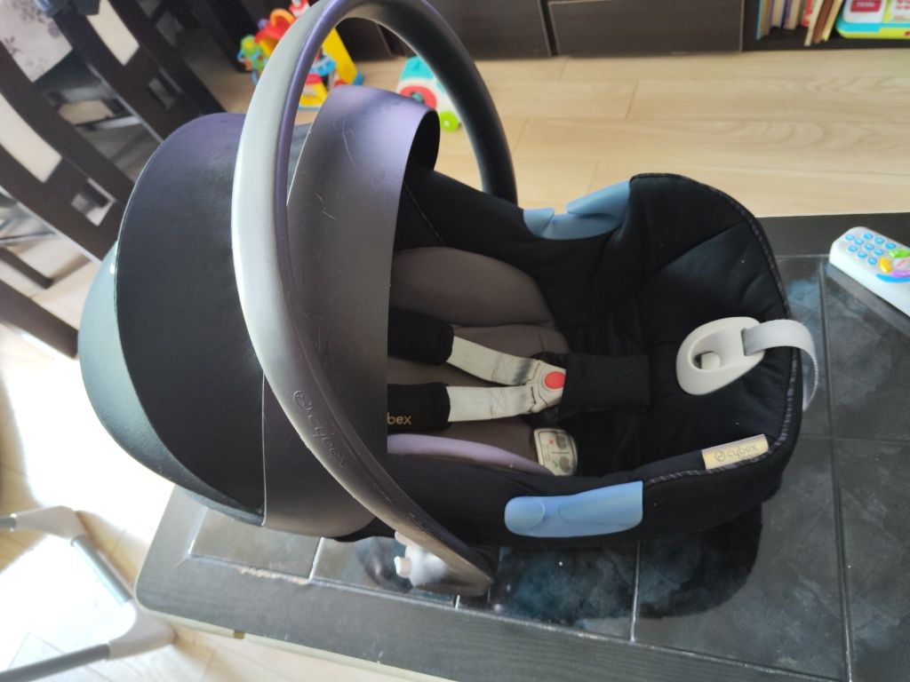 Cybex Anton m ISOFIX + baza base m + gratis  śpiworek na zimę waga