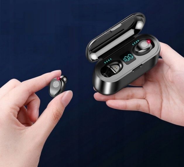Słuchawki Bluetooth F9 TWS V5.0 Wodoodporne