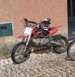 TOX 125cc PIT BIKE ( motor colou, não anda )