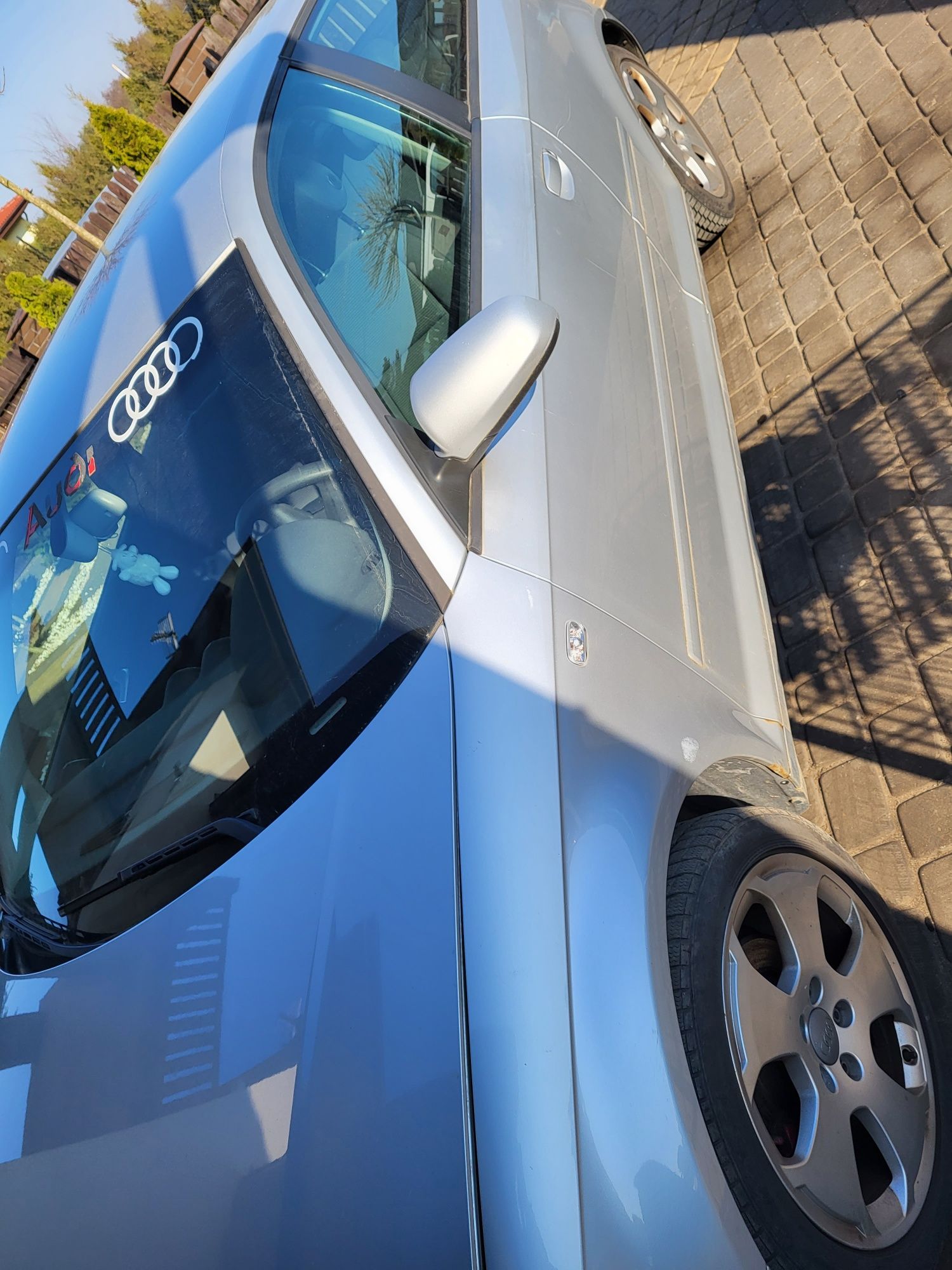 Audi a3 8p 3d 07r lakier lx7w 1.6fsi na części maska zderzak duży gril