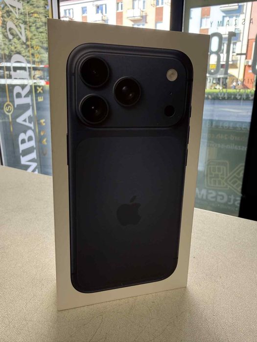 Od ręki APPLE iPhone 17 Pro 5G 256GB 6.3" 120Hz Głębinowy błękit