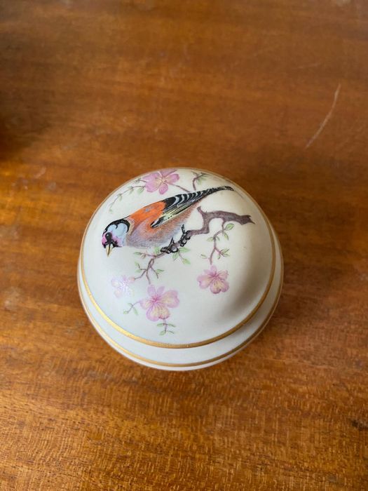 Caixa Porcelana Ceramica Ibis