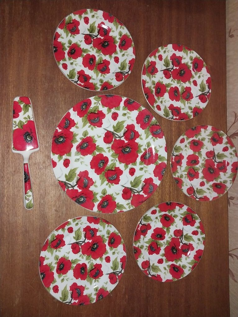 Сервиз кофейный, салатник