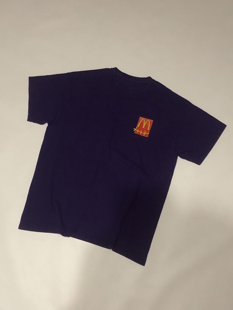 Футболка Travis Scott x McDonalds  T-shirt Cactus Jack Supreme, Palace