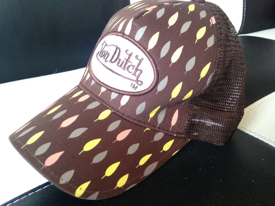 Boné Von Dutch Cap Hat Chapéu Snapback Trucker Rede