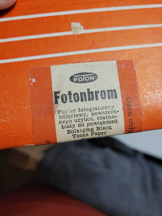 3 Papiery fotograficzne FOTON Fotonbrom 18x24 25 sztuk - zaplombowane